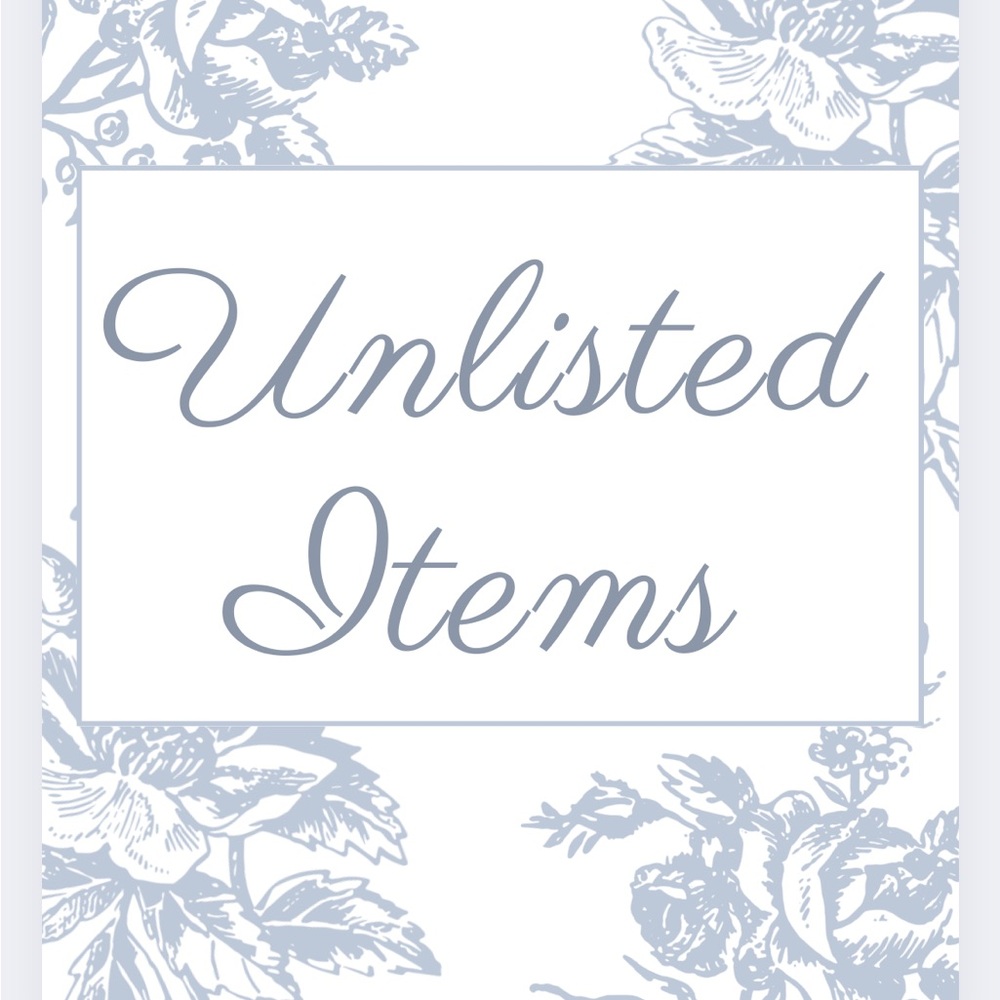 Unlisted items